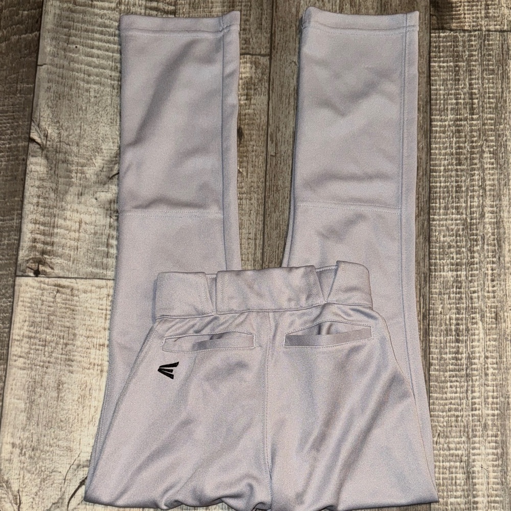 Easton Kids Light Gray baseball pants—size YXS
